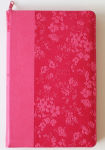 Alternative view 2 of Biblia Reina Valera 1960 letra grande. Símil piel fucsia, cremallera, índice, manual / Spanish Bible RVR 1960. Handy Size, Large Print, Leathersoft