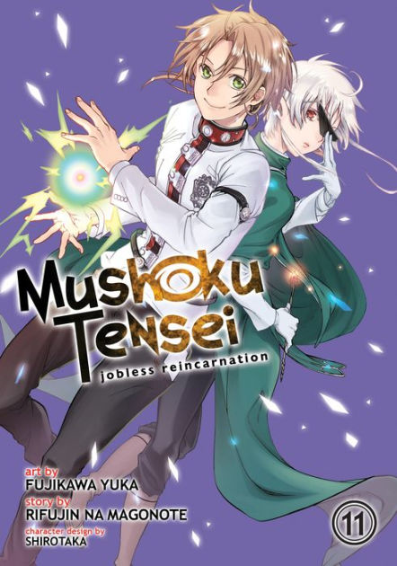 Mushoku Tensei HQ Light Novel Illustration