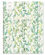 2020/2021 Watercolor Vines Midyear Just Right Planner