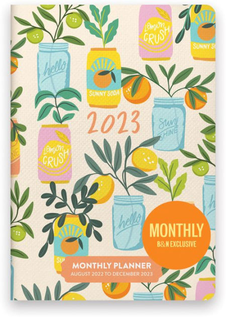 2023 Lemon Life Monthly Pocket Planner by Caroline Alfreds | Barnes & Noble®