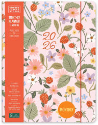 Title: 2025-2026 Blossoming Berries Just Right Monthly Planner 17m Exclusive