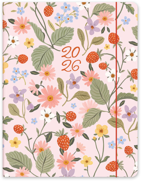 2025-2026 Blossoming Berries Just Right Monthly Planner 17m Exclusive