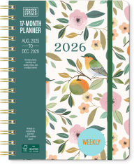 Title: 2025-2026 Birds & Blooms Deluxe Compact Flexi Planner 17m Exclusive