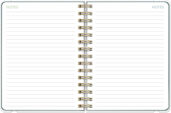 2025-2026 Birds & Blooms Deluxe Compact Flexi Planner 17m Exclusive