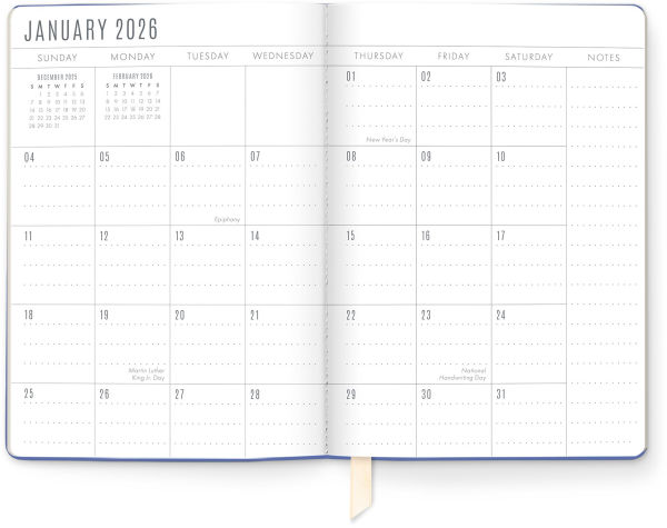 2025-2026 Catching Colors Weekly Pocket Planner 17m Exclusive