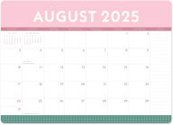 Title: 2025-2026 Color Block Decorative Desk Blotter 17m Exclusive