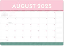 Alternative view 1 of 2025-2026 Color Block Decorative Desk Blotter 17m Exclusive