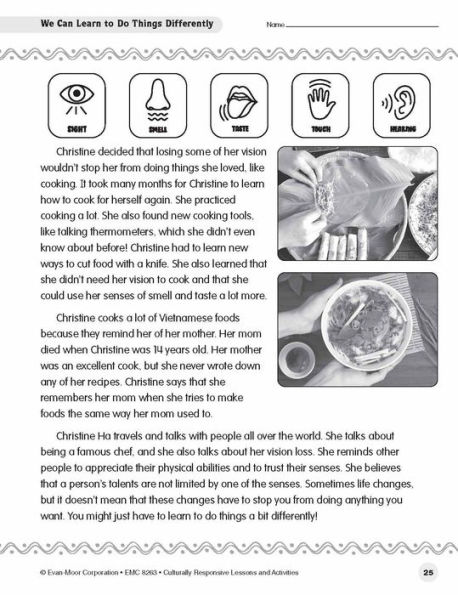 Culturally Responsive Lessons & Activities, Grade 3 Teacher Resource