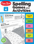 Alternative view 1 of Spelling Games and Activities, Grade 4 Teacher Resource