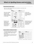 Alternative view 3 of Spelling Games and Activities, Grade 4 Teacher Resource