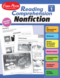 Title: Reading Comprehension: Nonfiction, Grade 1 Teacher Resource, Author: Evan-Moor Educational Publishers