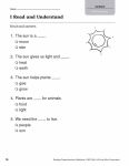 Alternative view 6 of Reading Comprehension: Nonfiction, Grade 1 Teacher Resource