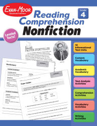 Title: Reading Comprehension: Nonfiction, Grade 4 Teacher Resource, Author: Evan-Moor Educational Publishers
