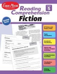 Title: Reading Comprehension: Fiction, Grade 5 Teacher Resource, Author: Evan-Moor Educational Publishers