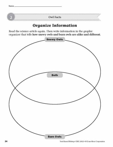 Text-Based Writing, Grade 2 Teacher Resource