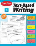 Alternative view 1 of Text-Based Writing, Grade 3 Teacher Resource