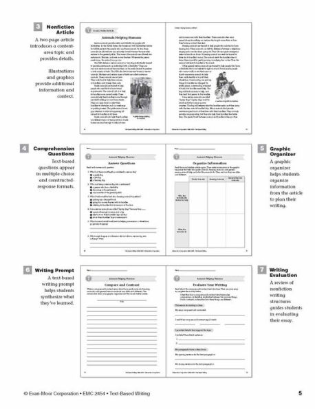 Text-Based Writing, Grade 4 Teacher Resource
