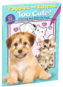 Alternative view 10 of Puppies and Kittens: Too Cute! Coloring and Activity Book