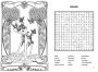 Alternative view 3 of Disney Word Search and Coloring Book