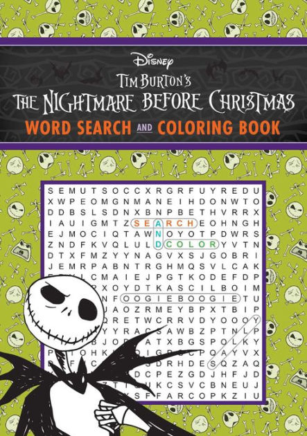Jack Skellington Nightmare Before Christmas Coloring Page - Messy