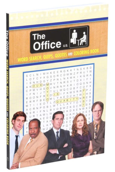 The Office Word Search, Quips, Quotes & Coloring Book