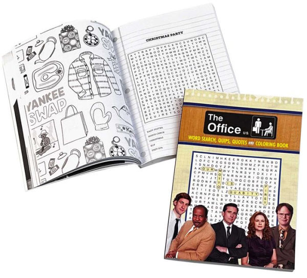 The Office Word Search, Quips, Quotes & Coloring Book