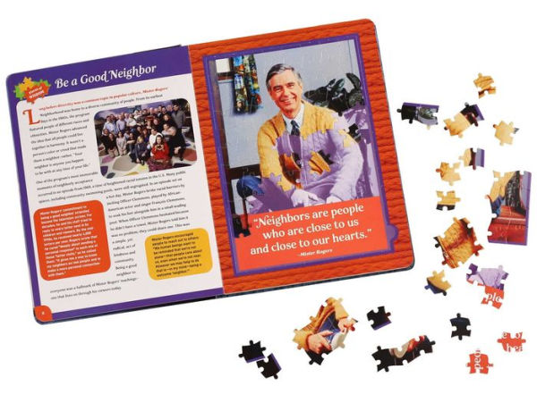 Mister Rogers' Neighborhood: Pieces of Wisdom Jigsaw Puzzle Book