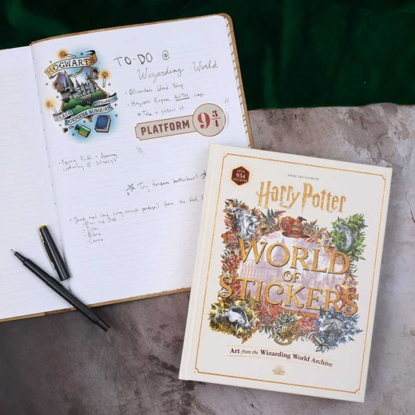 Harry Potter World of Stickers: Art from the Wizarding World Archive