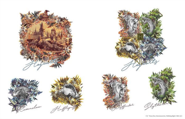 Harry Potter World of Stickers: Art from the Wizarding World Archive