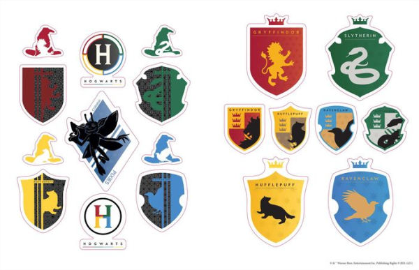 Harry Potter World of Stickers: Art from the Wizarding World Archive