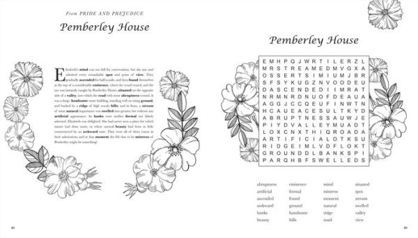 Jane Austen Word Search