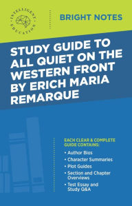Title: Study Guide to All Quiet on the Western Front, Author: Intelligent Education