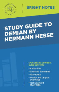 Title: Study Guide to Demian by Hermann Hesse, Author: Intelligent Education