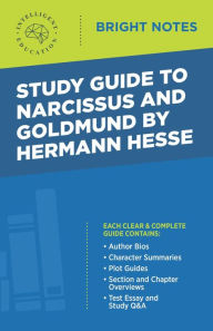 Title: Study Guide to Narcissus and Goldmund by Hermann Hesse, Author: Intelligent Education