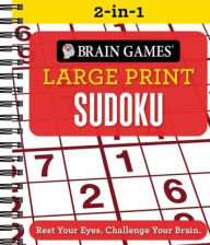 Title: Brain Games 2-In-1 - Large Print Sudoku: Rest Your Eyes. Challenge Your Brain., Author: Publications International Ltd