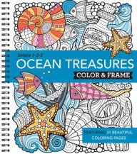 Title: Color & Frame - Ocean Treasures (Adult Coloring Book), Author: New Seasons