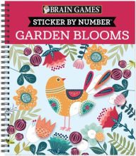 Title: Brain Games - Sticker by Number: Garden Blooms, Author: Publications International Ltd