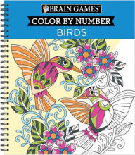 Title: Brain Games - Color by Number: Birds, Author: New Seasons