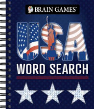 Title: Brain Games USA Word Search, Author: Publications International