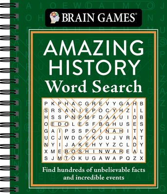 Brain Games Amazing History Word Search