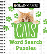 Title: Brain Games Cat Word Search, Author: Publications International