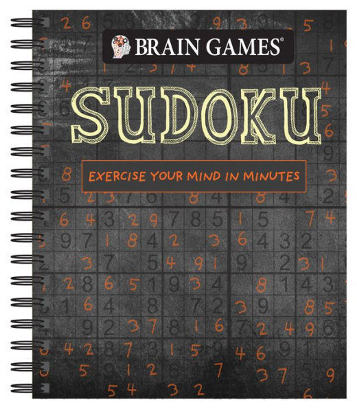 Brain Games Chalkboard Sudoku Yellow