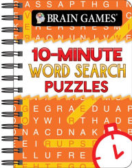 Title: Mini Brain Games 10-min Word Search, Author: PIL