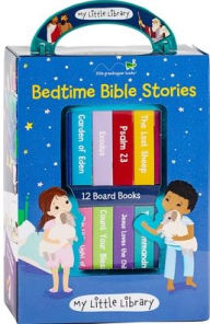 Title: My Little Library: Bedtime Bible Stories (12 Board Books), Author: Little Grasshopper Books
