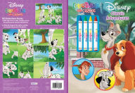 Title: Lady & Tramp/101 Dalmatians/Peter Pan Colortivity w Crayons, Author: Dreamtivity