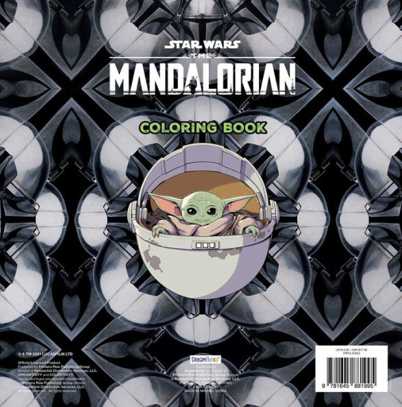 Mandalorian 96 page Coloring Book