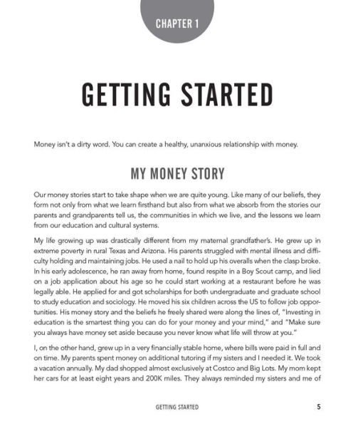 The Financial Anxiety Solution: A Step-by-Step Workbook to Stop Worrying about Money, Take Control of Your Finances, and Live a Happier Life