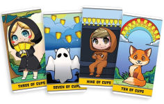 Alternative view 3 of Chibi Tarot: A 78-Card Deck and Guidebook of Fun and Kawaii Chibi Characters