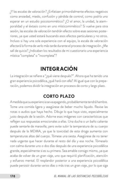 The Psychedelic Handbook: Una guía práctica y revisión histórica, médica y farmacológica de las principales sustancias psicodélicas: PSILOCIBINA, LSD, KETAMINA, MDMA y DMT/AYAHUASCA