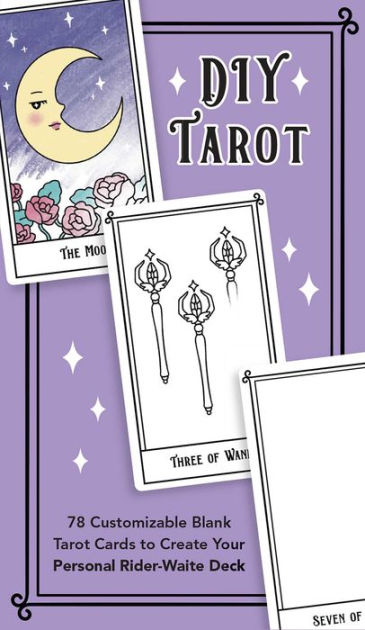 Detailed Intricate Blank Tarot Cards Border Only · Creative Fabrica